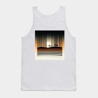 Minimalist Trees Tank Top